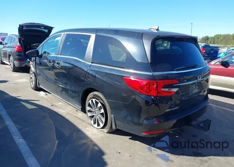 2022 Honda Odyssey Ex-L из США, поврежденный, VIN 5FNRL6H73NB062343